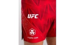 Men's UFC Zenith by Venum Red Authentic Fight Night Short Fit Fight Short
