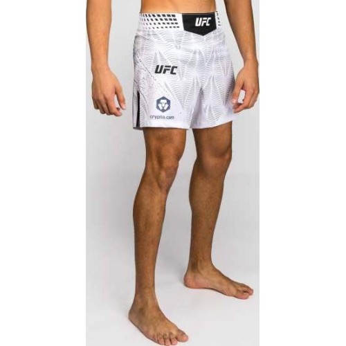 Men's UFC Zenith by Venum White Authentic Fight Night Short Fit Fight Short