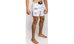 Men's UFC Zenith by Venum White Authentic Fight Night Short Fit Fight Short