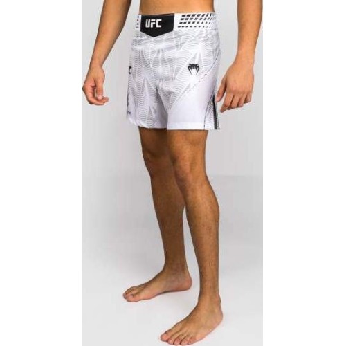 Men's UFC Zenith by Venum White Authentic Fight Night Short Fit Fight Short