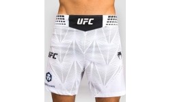 Men's UFC Zenith by Venum White Authentic Fight Night Short Fit Fight Short