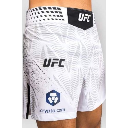 Men's UFC Zenith by Venum White Authentic Fight Night Short Fit Fight Short