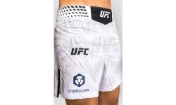 Men's UFC Zenith by Venum White Authentic Fight Night Short Fit Fight Short
