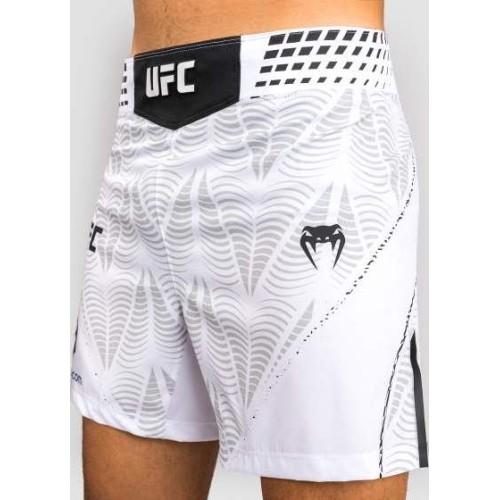Men's UFC Zenith by Venum White Authentic Fight Night Short Fit Fight Short