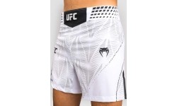 Men's UFC Zenith by Venum White Authentic Fight Night Short Fit Fight Short