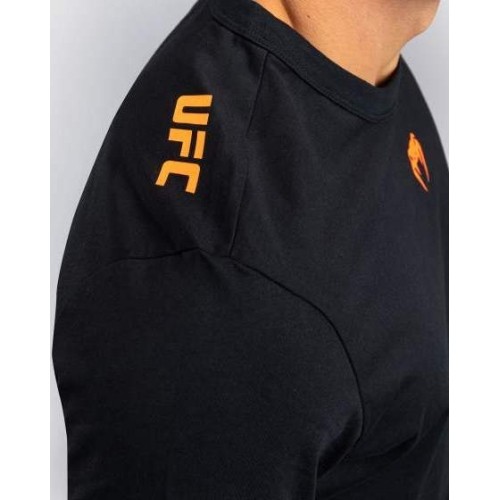 Men's UFC Zenith by Venum Black Authentic Fight Week Short Sleeve T-Shirt