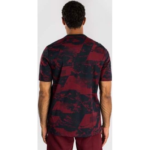 Men's UFC Zenith by Venum Burgundy Authentic Fight Week Short Sleeve T-Shirt