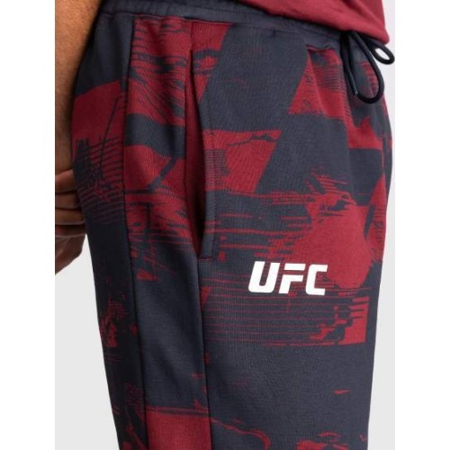 Men's UFC Zenith by Venum Burgundy Authentic Fight Week Pant