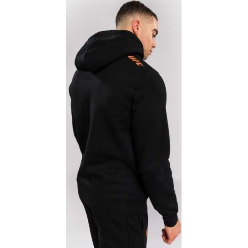 Men's UFC Zenith by Venum Black Authentic Fight Week Pullover Hoodie