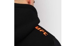 Men's UFC Zenith by Venum Black Authentic Fight Week Pullover Hoodie