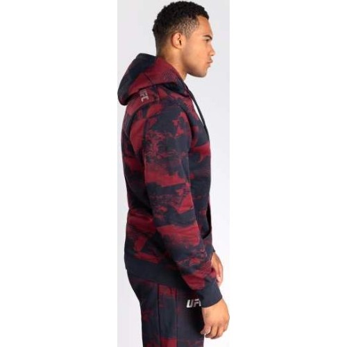 Men's UFC Zenith by Venum Burgundy Authentic Fight Week Pullover Hoodie