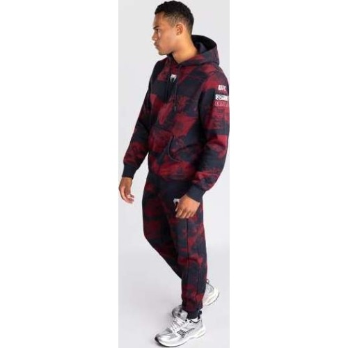 Men's UFC Zenith by Venum Burgundy Authentic Fight Week Pullover Hoodie