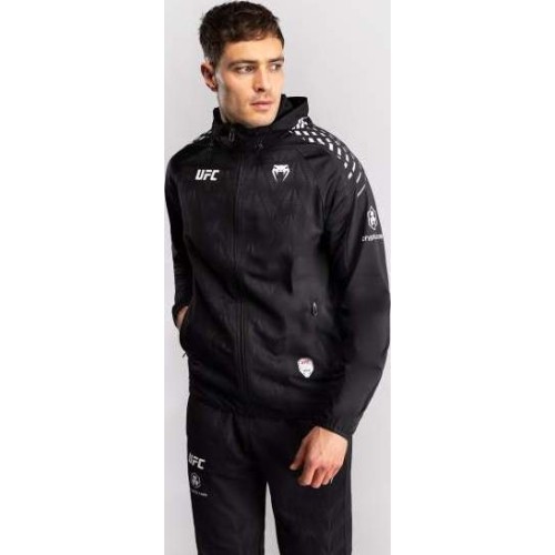 Men’s UFC Zenith by Venum Black Authentic Fight Night Walkout Hoodie