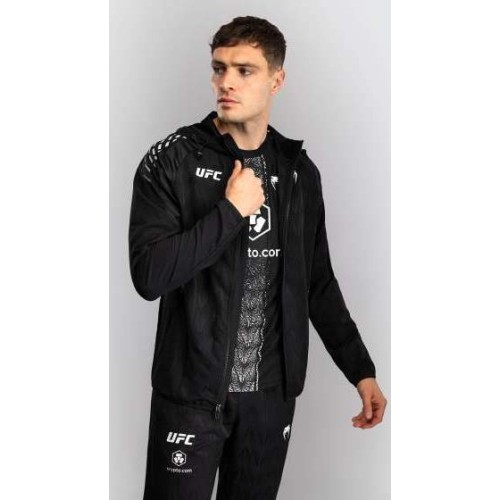 Men’s UFC Zenith by Venum Black Authentic Fight Night Walkout Hoodie