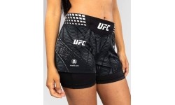 Women's UFC Zenith by Venum Black Authentic Short Fit Fight Short
