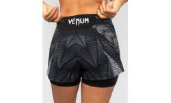 Women's UFC Zenith by Venum Black Authentic Short Fit Fight Short