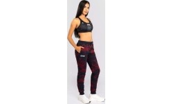 Women's UFC Zenith by Venum Burgundy Authentic Fight Week Pant