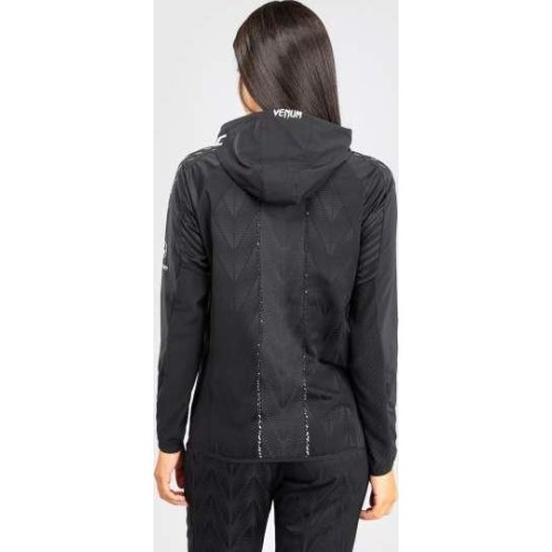 Women's UFC Zenith by Venum Black Authentic Fight Night Walkout Hoodie