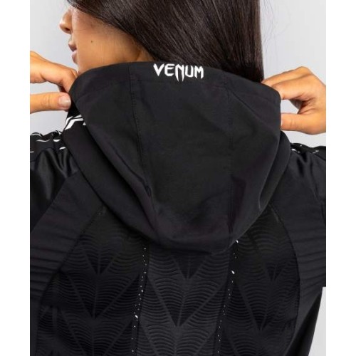 Women's UFC Zenith by Venum Black Authentic Fight Night Walkout Hoodie
