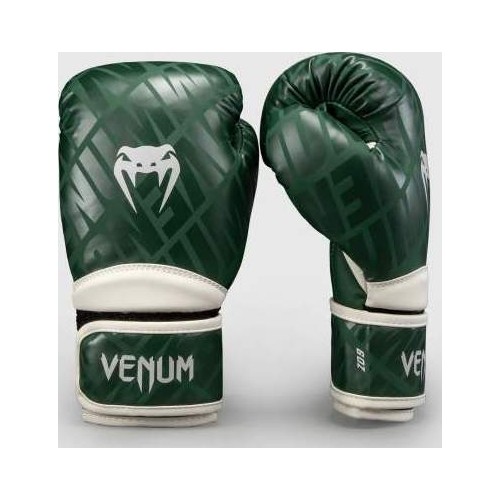 Venum Contender 1.5 XT Kids Boxing Gloves - Forest Green/Off White
