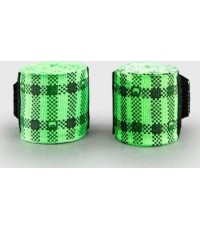 Venum Tartan Handwraps - Neon Green