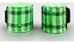 Venum Tartan Handwraps - Neon Green