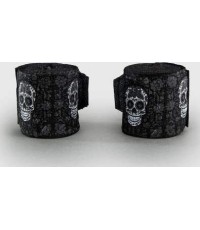 Venum Santa Muerte Handwraps - Black/White