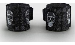 Venum Santa Muerte Handwraps - Black/White