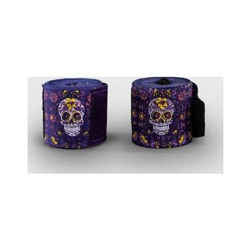 Venum Santa Muerte Handwraps - Dark Purple
