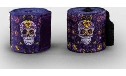 Venum Santa Muerte Handwraps - Dark Purple