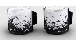 Venum Bats Night Handwraps - Black/White