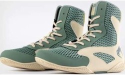 Venum Contender Boxing Shoes - Aqua Green/Ivory