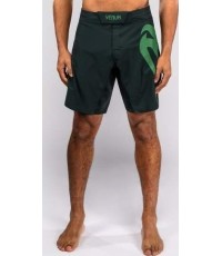 Venum Light 5.0 Fightshorts - Forest Green/Light Green