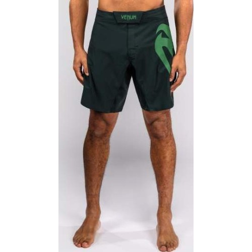 Venum Light 5.0 Fightshorts - Forest Green/Light Green