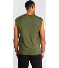 Venum Divide Sleeveless T-Shirt - Military Green