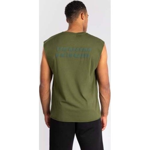 Venum Divide Sleeveless T-Shirt - Military Green