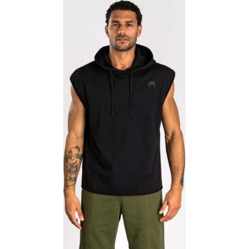 Venum Divide Sleeveless Hoodie - Black
