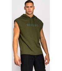Venum Boxing VT Sleeveless Hoodie - Military Green