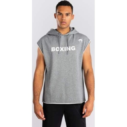 Venum Boxing VT Sleeveless Hoodie - Heather Grey