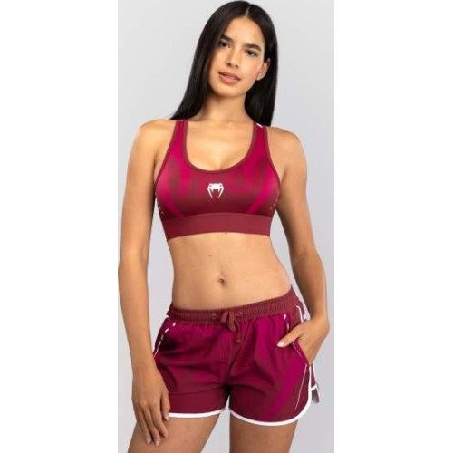 Venum Adrenaline Women's Sports Bra - Burgundy/ Pink