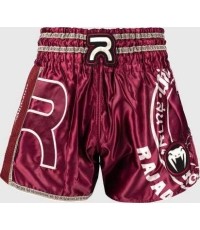 Venum x Rajadamnern Muay Thai Shorts - Burgundy