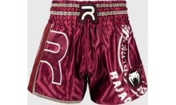 Venum x Rajadamnern Muay Thai Shorts - Burgundy