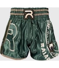 Venum x Rajadamnern Muay Thai Shorts - Military Green