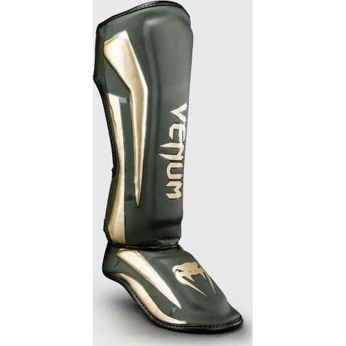Venum Elite Shin Guards - Khaki