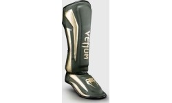 Venum Elite Shin Guards - Khaki