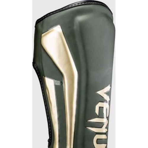 Venum Elite Shin Guards - Khaki