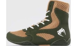 Venum Contender Boxing Shoes - Military Green/Sand