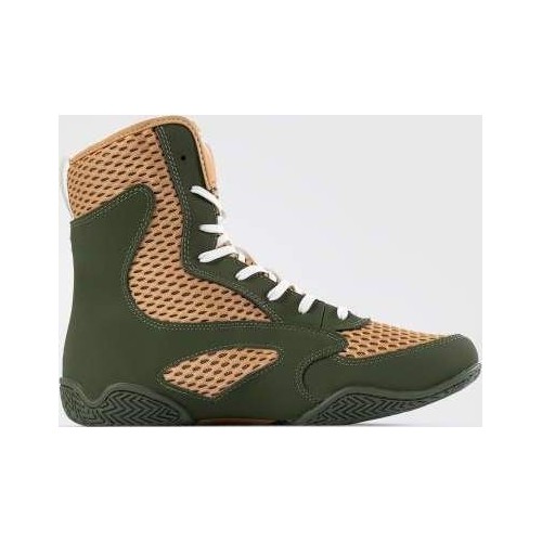 Venum Contender Boxing Shoes - Military Green/Sand