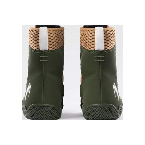 Venum Contender Boxing Shoes - Military Green/Sand