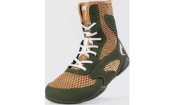 Venum Contender Boxing Shoes - Military Green/Sand